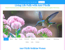 Tablet Screenshot of livinglifefully.net